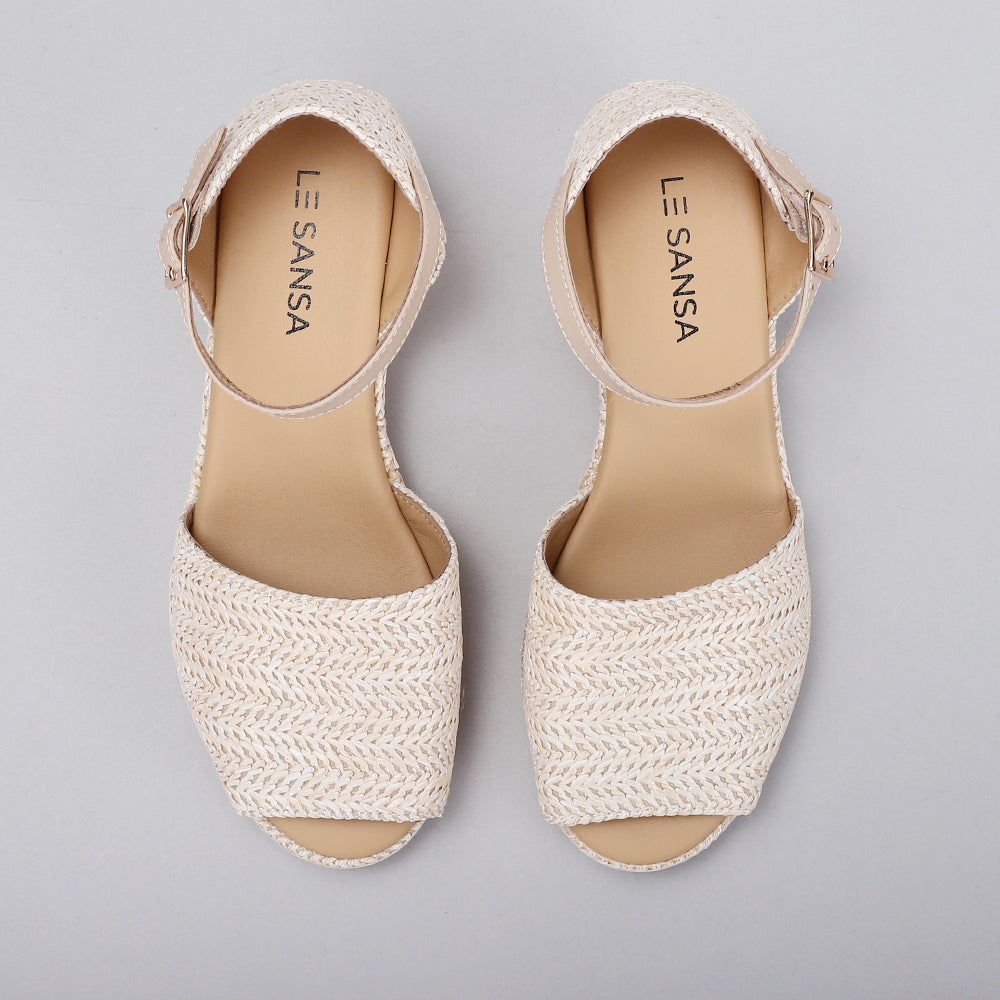 LE SANSA PANDORA BEIGE Women Sandals - Zeke Collection NZ