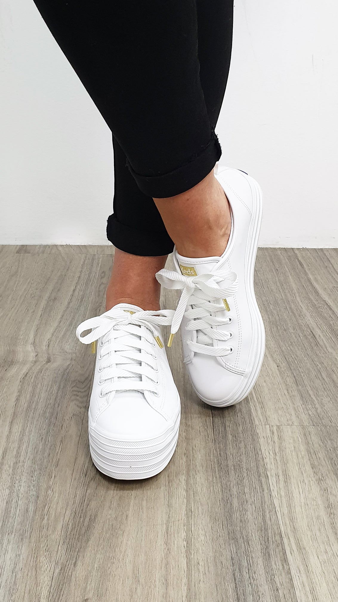 KEDS TRIPLE UP WHITE Women Casuals - Zeke Collection NZ
