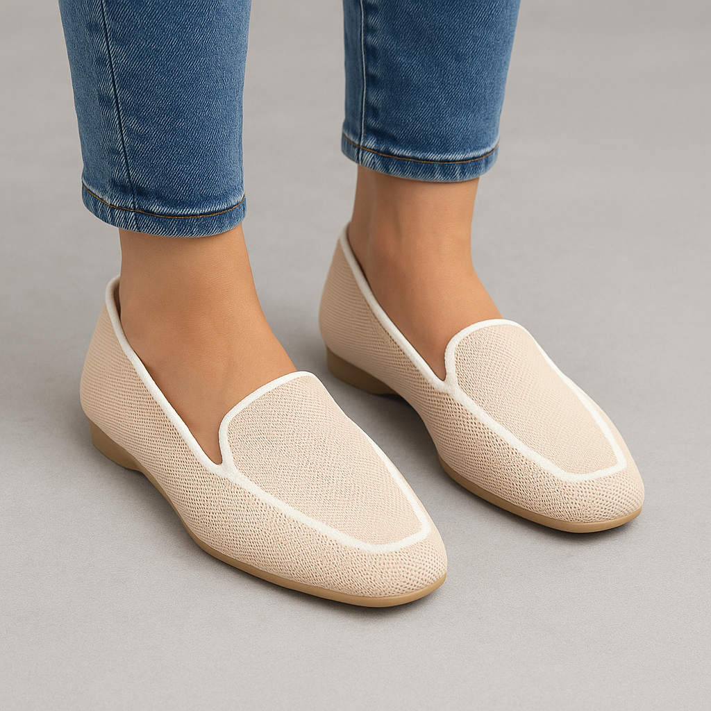 LE SANSA OLINDA BLUSH CREAM Women Loafers - Zeke Collection NZ