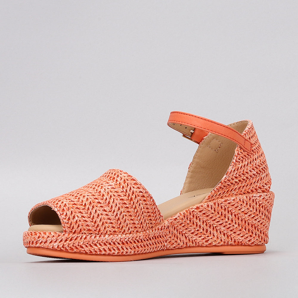 LE SANSA PANDORA ORANGE Women Sandals - Zeke Collection NZ