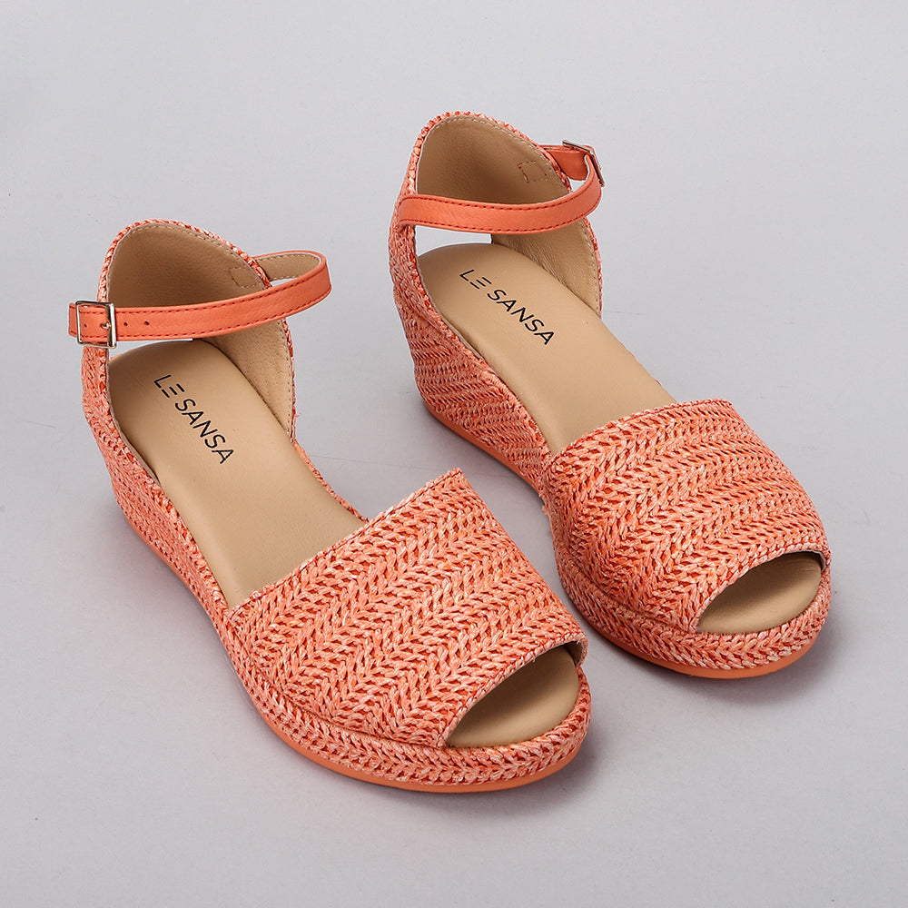 LE SANSA PANDORA ORANGE Women Sandals - Zeke Collection NZ