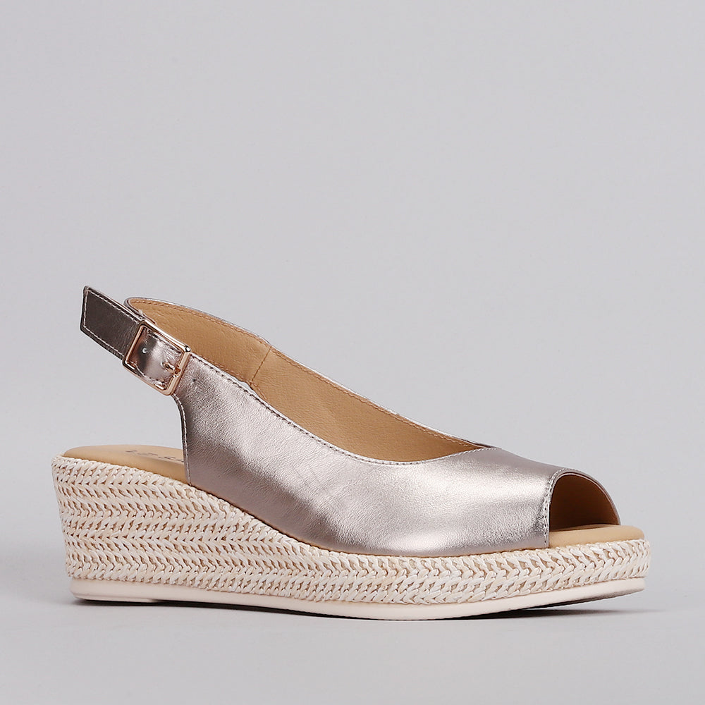LE SANSA PETUNIA CHAMPAGNE Women Sandals - Zeke Collection NZ