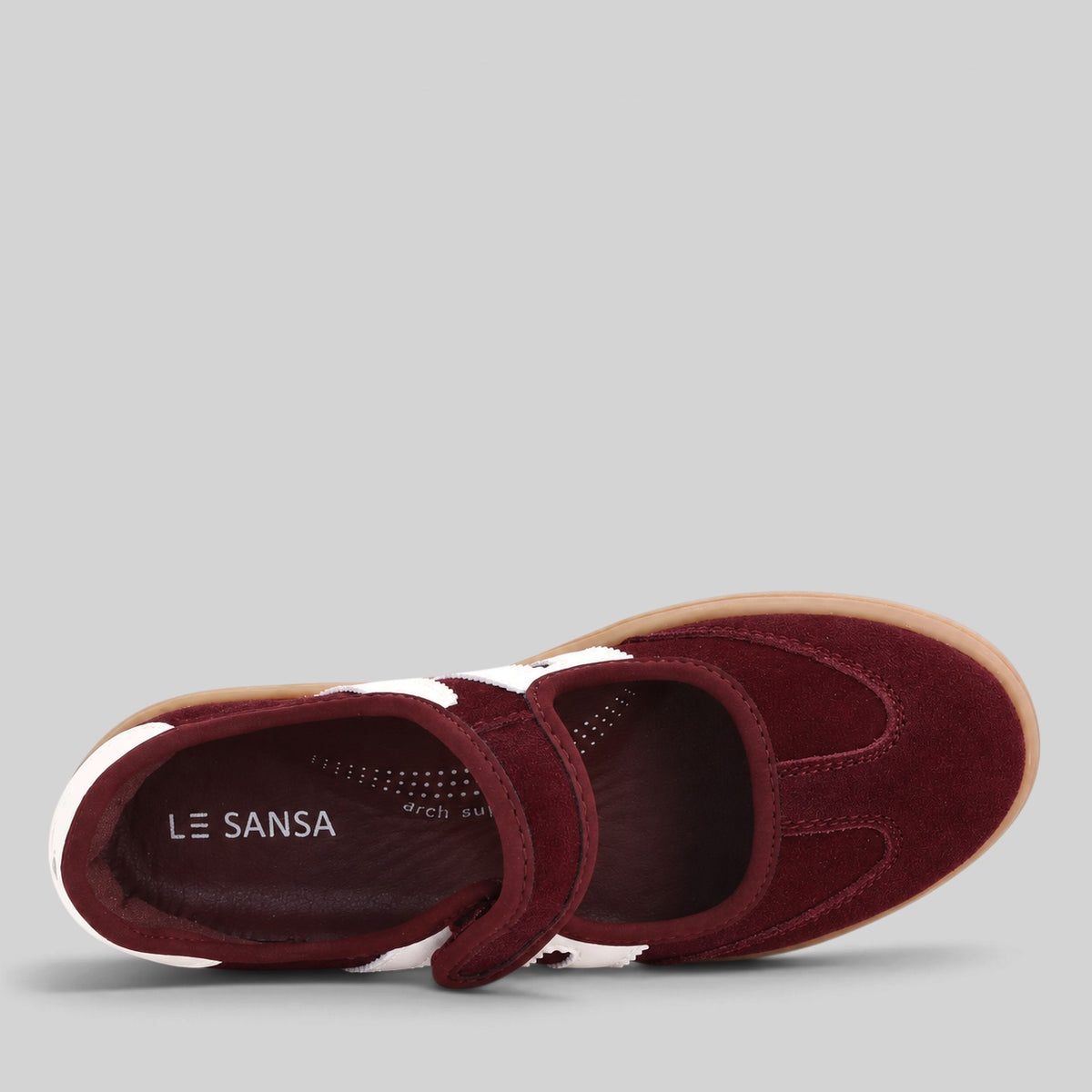 LE SANSA JULIETTE BURGUNDY / IVORY