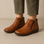 CABELLO 5250-27 TAN CRINKLE Women Boots - Zeke Collection NZ