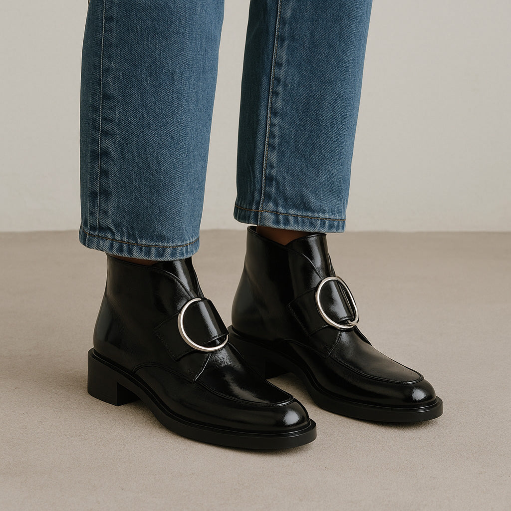 EOS COINE BLACK Women Boots - Zeke Collection NZ