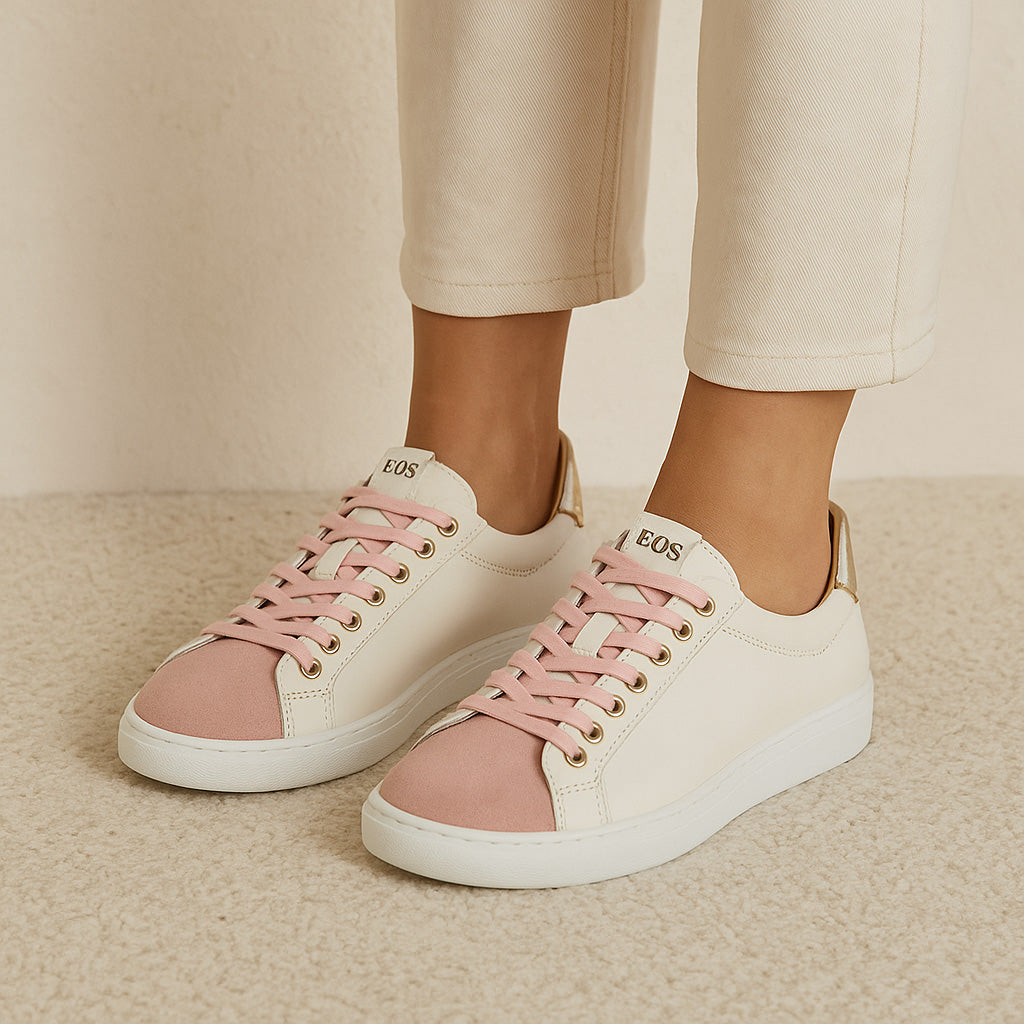 EOS RAFAELLA BONE NUDE Women Sneakers - Zeke Collection NZ
