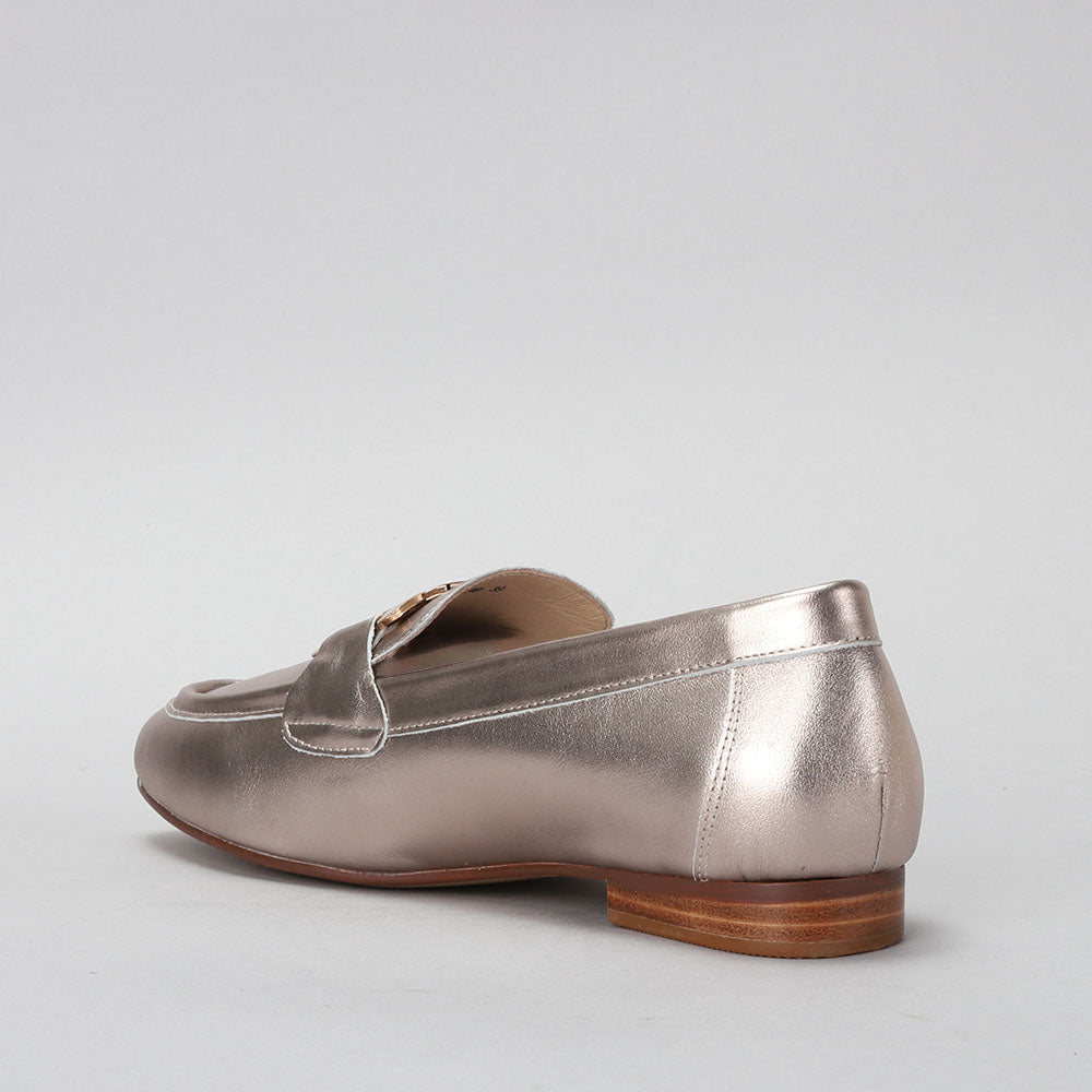 LE SANSA JAP CHAMPAGNE Women Loafers - Zeke Collection NZ