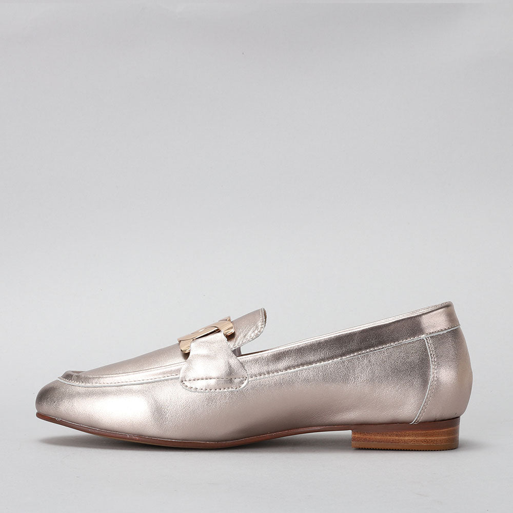 LE SANSA JAP CHAMPAGNE Women Loafers - Zeke Collection NZ