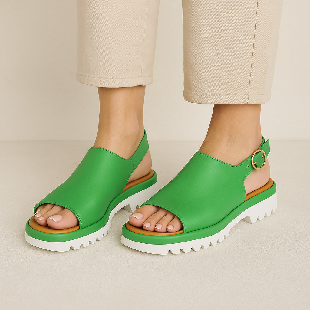 LE SANSA BRIAR FERN GREEN Women Sandals - Zeke Collection NZ