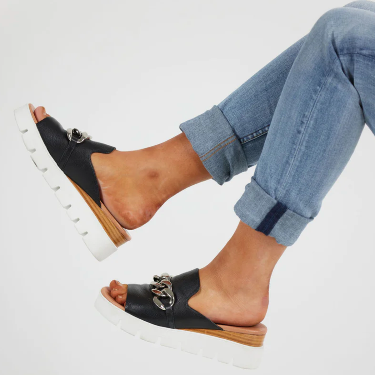 Black slip-on shoes by Django & Juliette Rablise, featuring a sleek design with comfortable, easy-to-wear style.