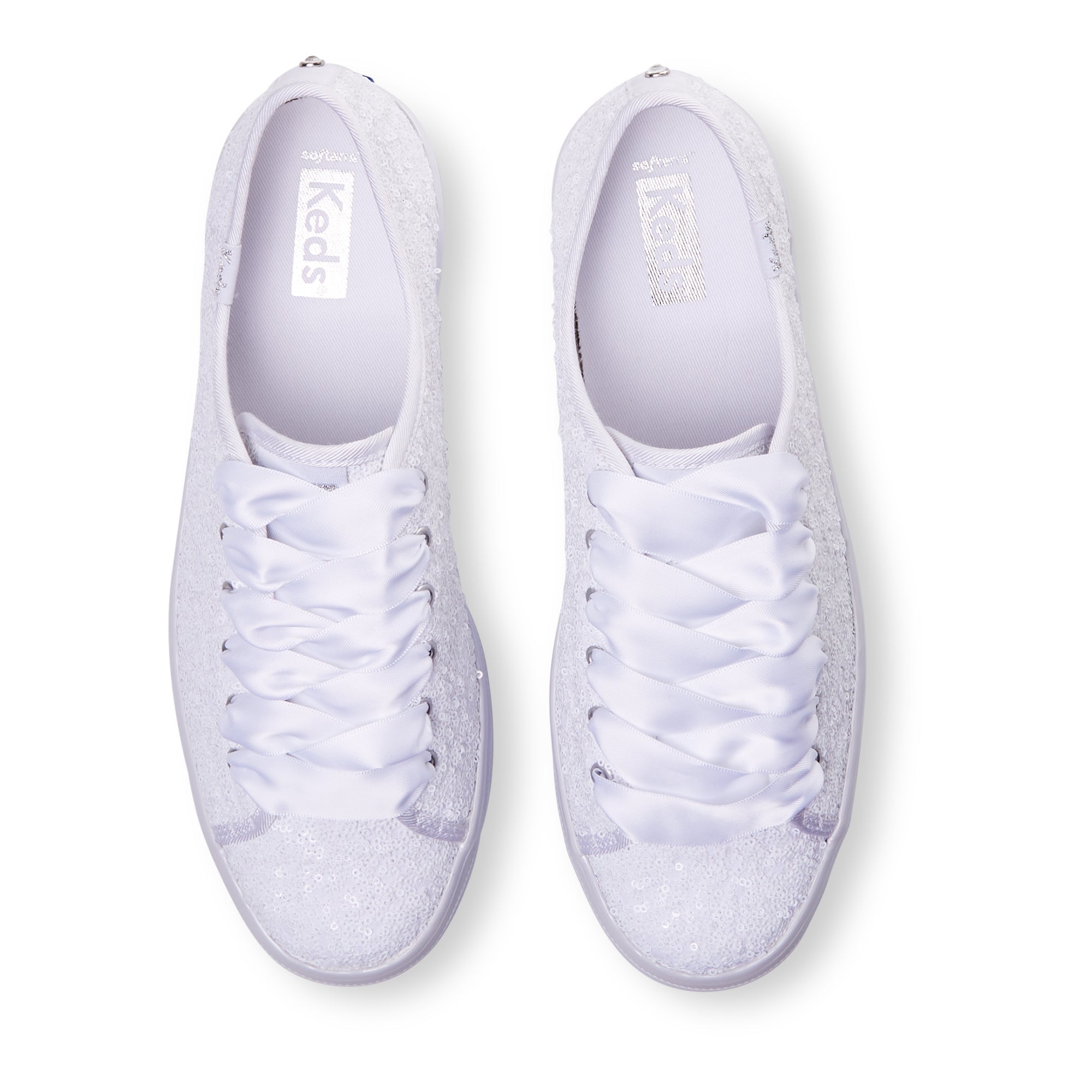 KEDS TRIPLE UP SEQUINS CEL WHITE Women Sneakers - Zeke Collection NZ