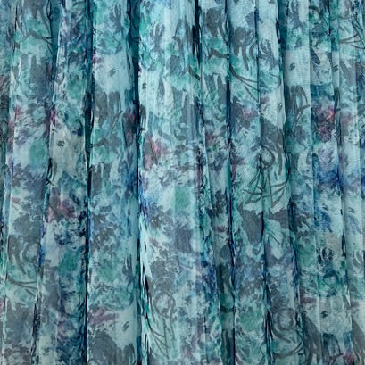 MINX SWAN LAKE TULLE WATER AQUA LONG SKIRT