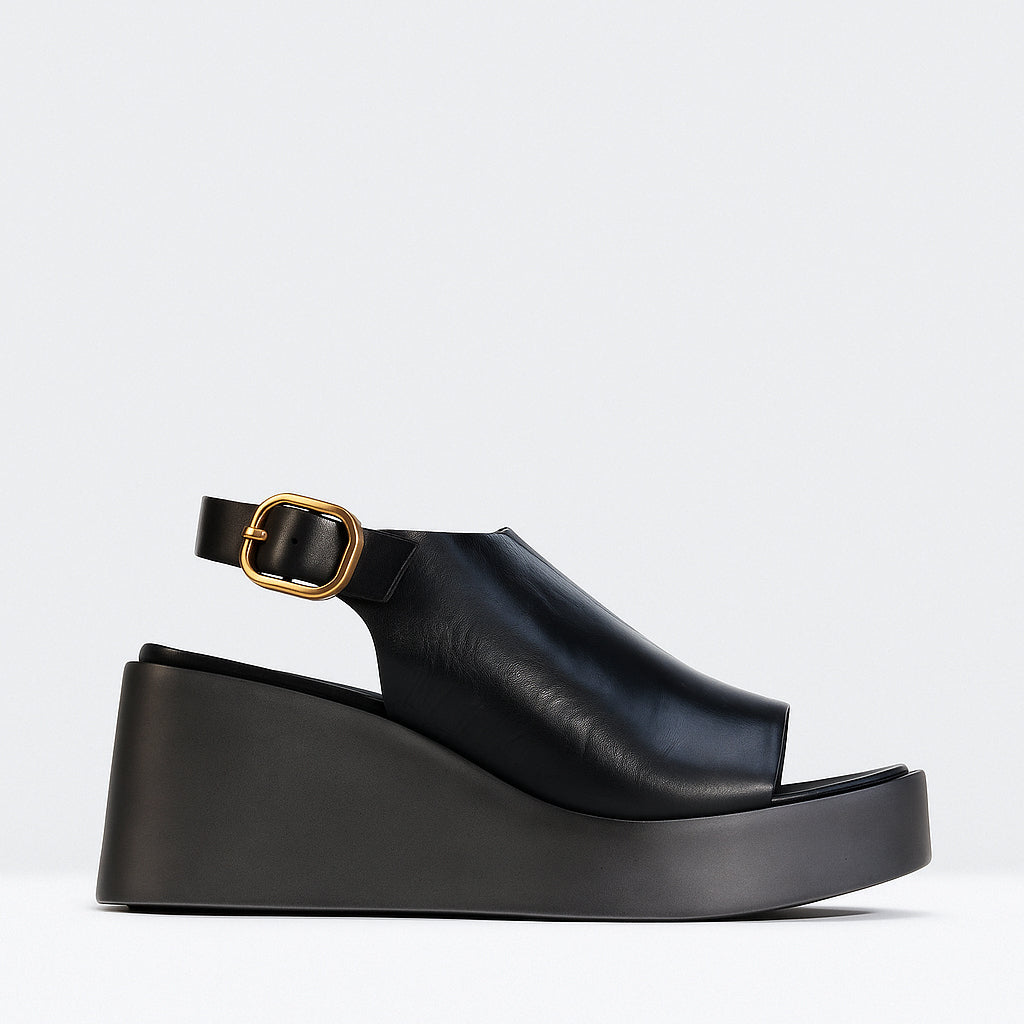 EOS ARIANI BLACK Women Sandals - Zeke Collection NZ