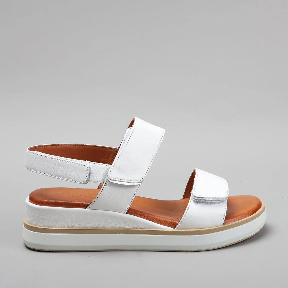 LE SANSA HOLLY WHITE Women Sandals - Zeke Collection NZ