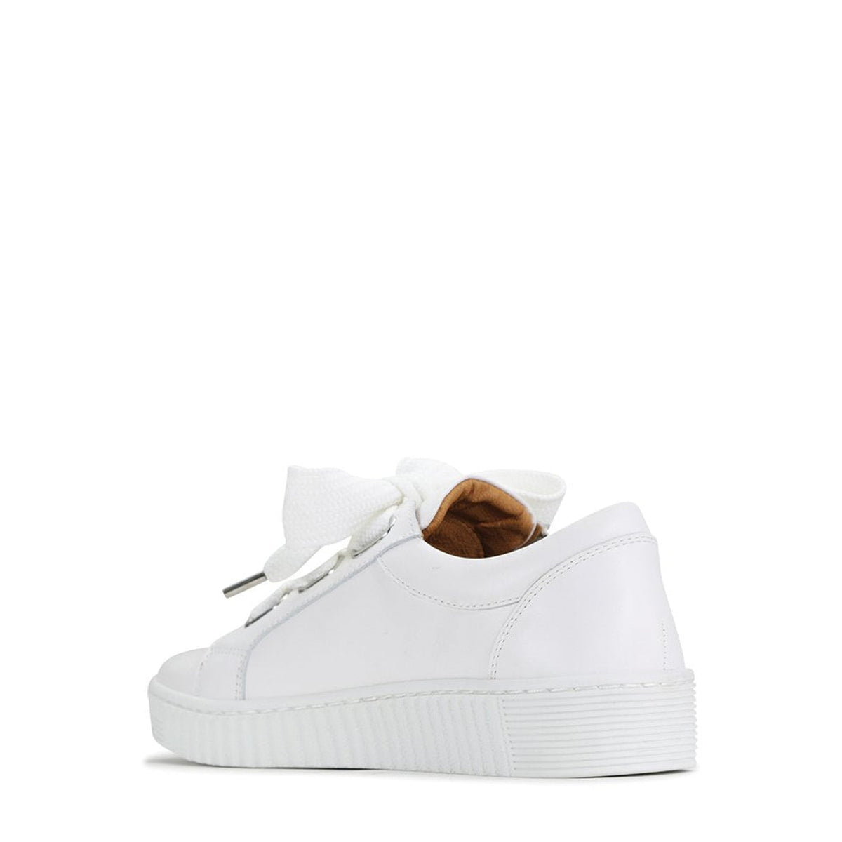 Eos Jovi White sneakers for women featuring classic design and white leather upper with casual lace-up style.
