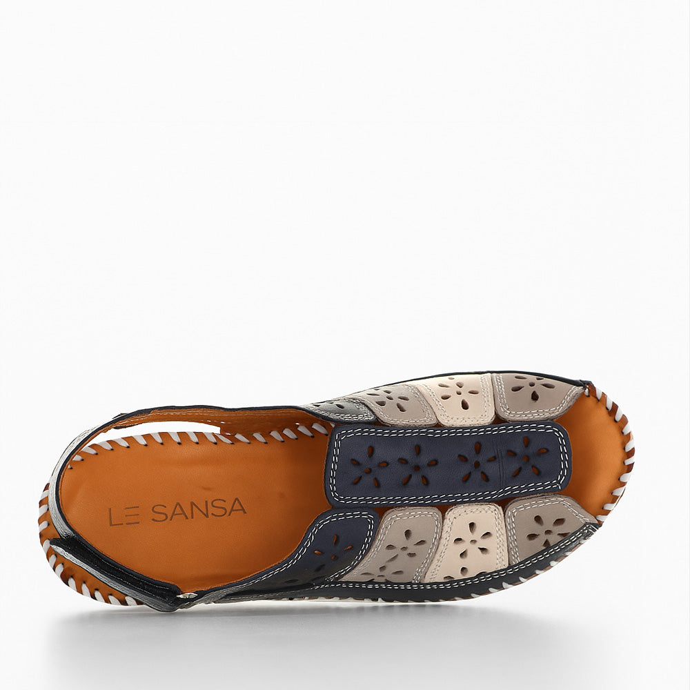 LE SANSA KIRRA NAVY MULTI Women Sandals - Zeke Collection NZ
