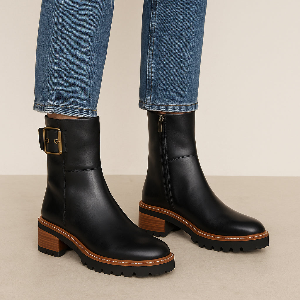 EOS LINEMAN BLACK Women Boots - Zeke Collection NZ
