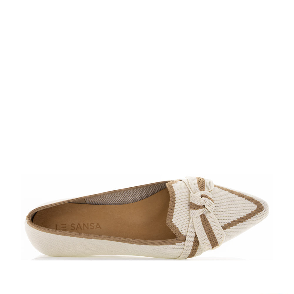 LE SANSA OLA CREAM NUDE - Zeke Collection