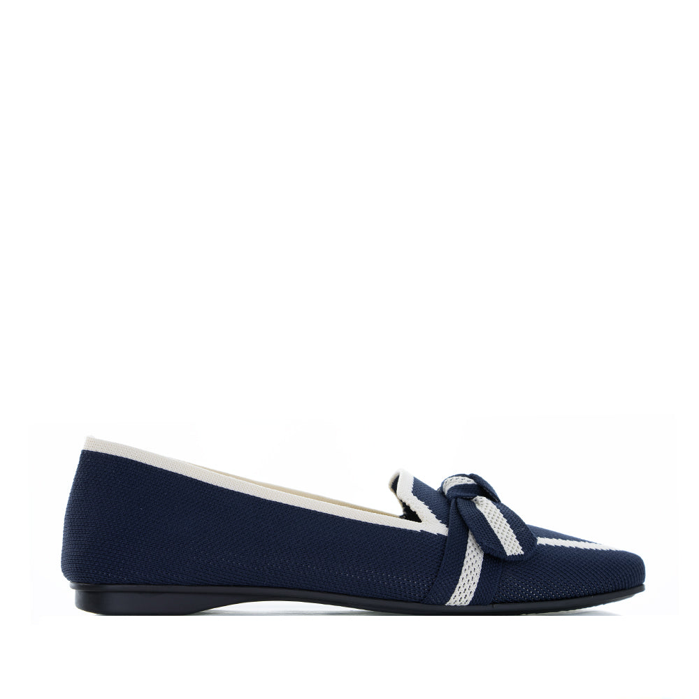 LE SANSA OLA NAVY CREAM - Zeke Collection