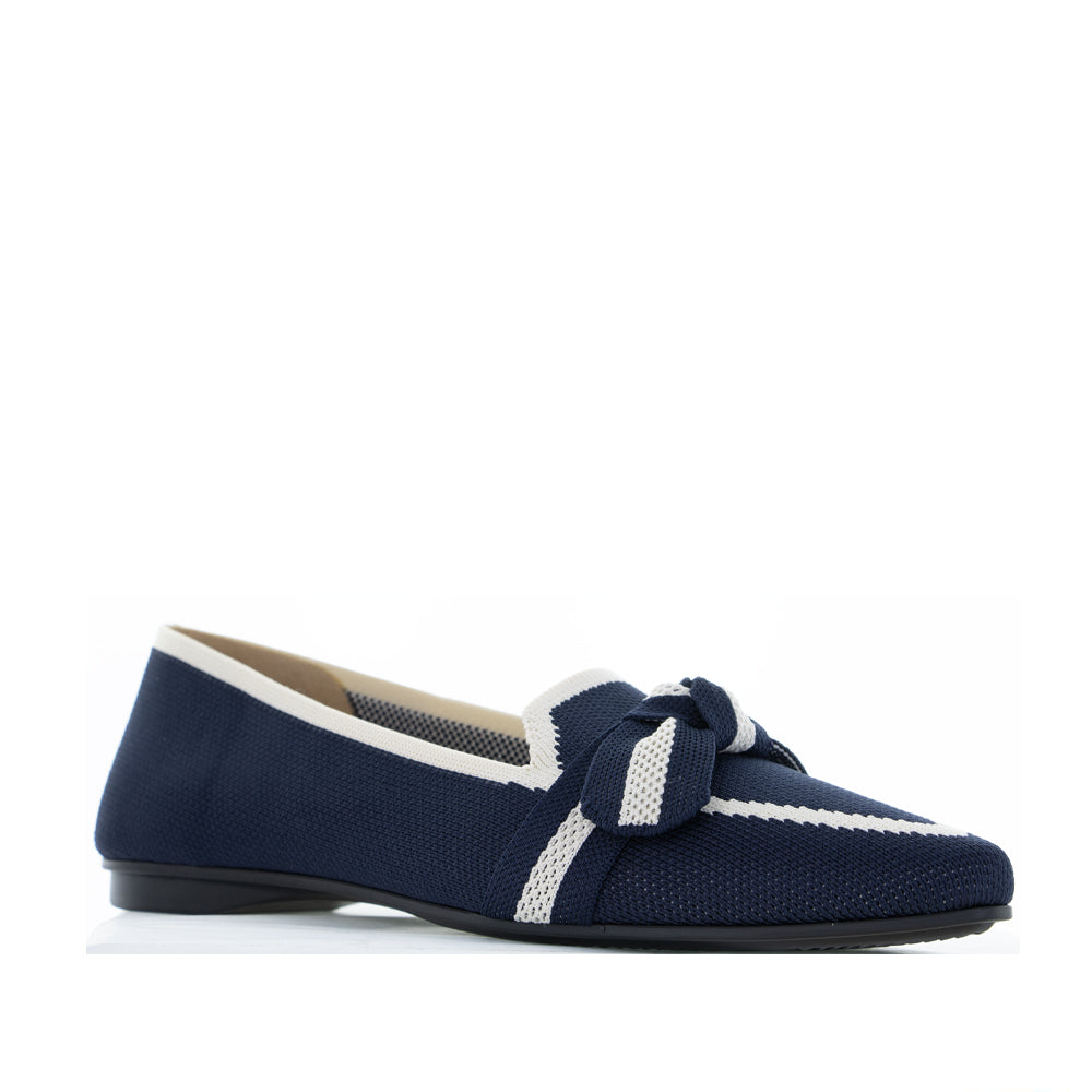 LE SANSA OLA NAVY CREAM - Zeke Collection
