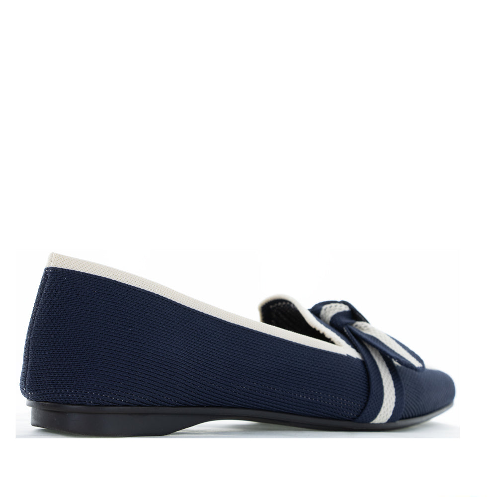 LE SANSA OLA NAVY CREAM - Zeke Collection