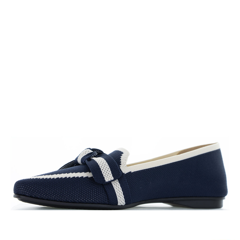 LE SANSA OLA NAVY CREAM - Zeke Collection