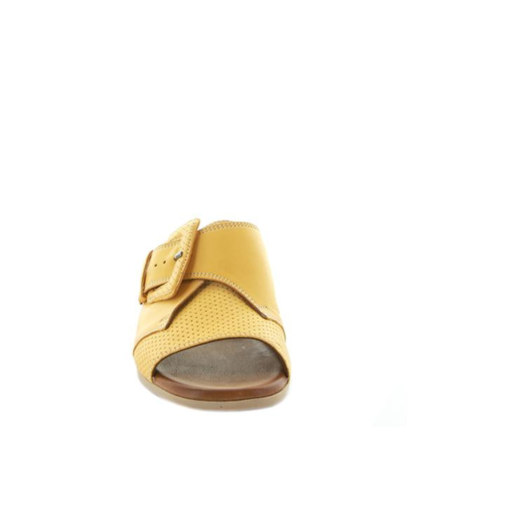 Durban Mustard Sandals by LESANSA Buy women sandals, heels & wedges