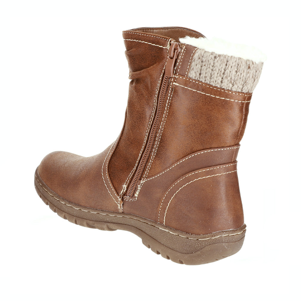 CC Resorts Glenda Brown boots, stylish ankle boots in rich brown leather, featuring a sleek design and comfortable fit.