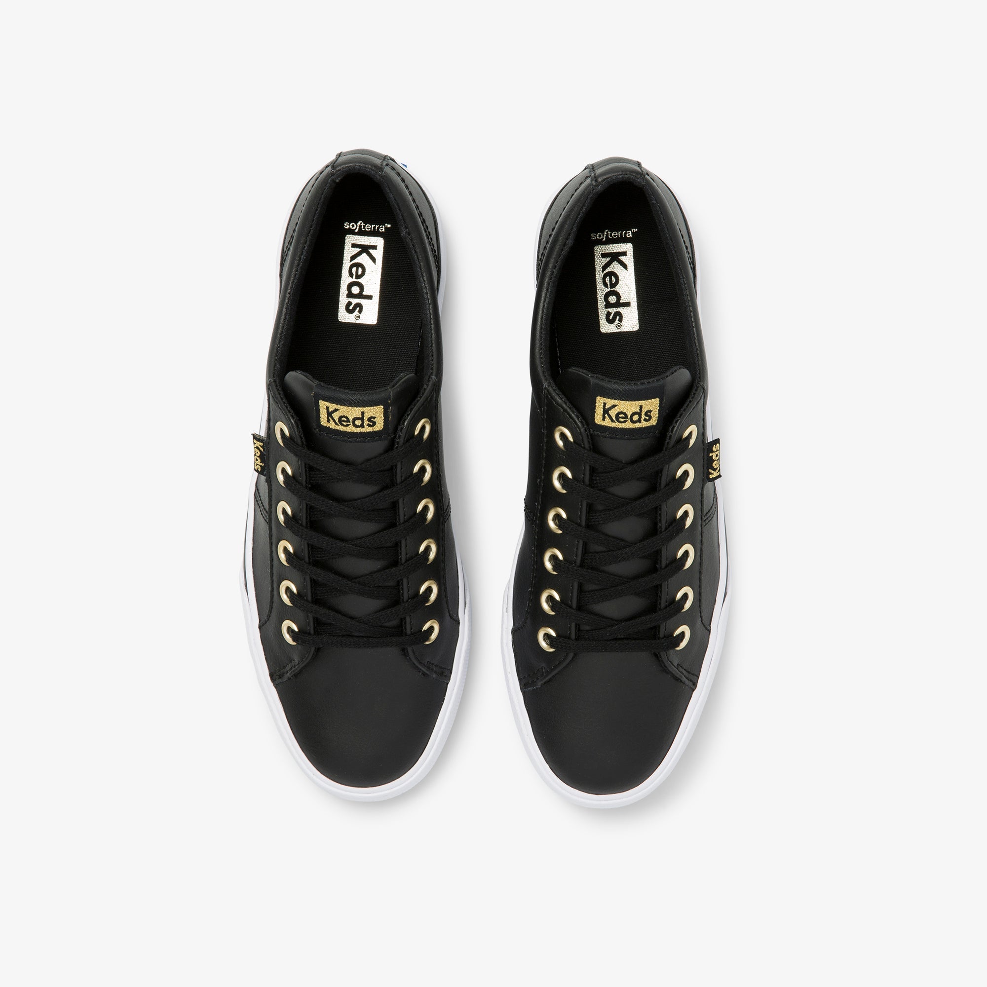 Shop Keds Jump Kick Duo Black Women Comfy Sneakers Zeke Collection