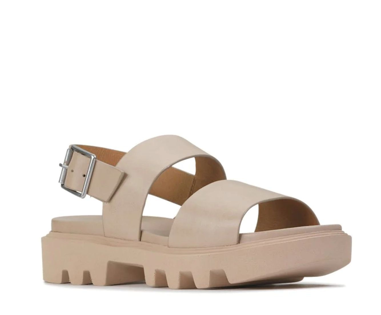 Fadey chunky top jelly flat sandals