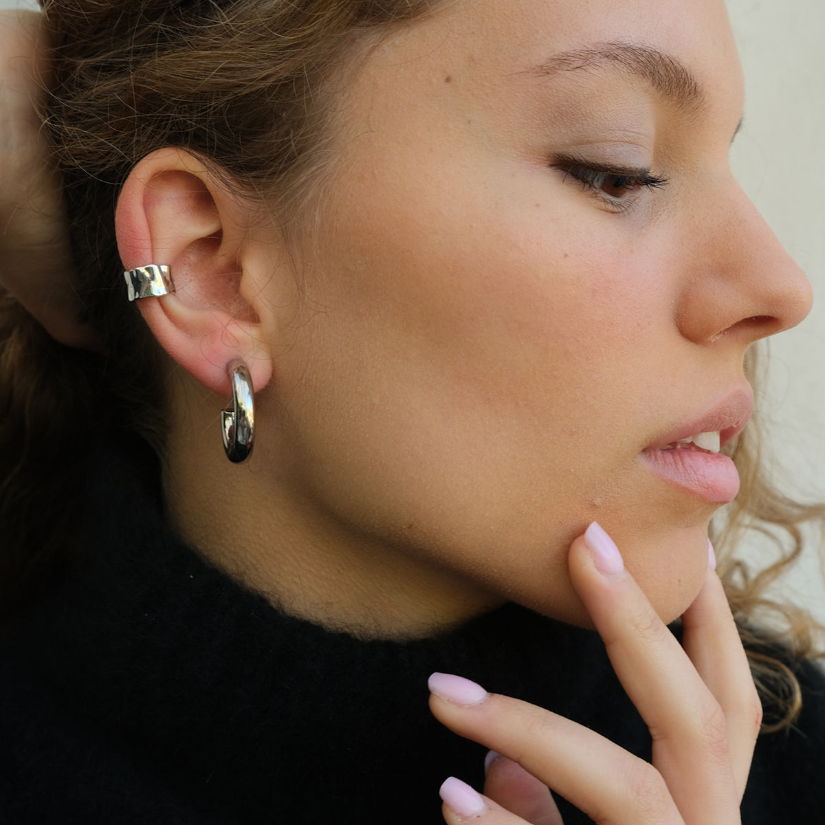 THICK CREOLE EARRINGS Women Earring - Zeke Collection NZ