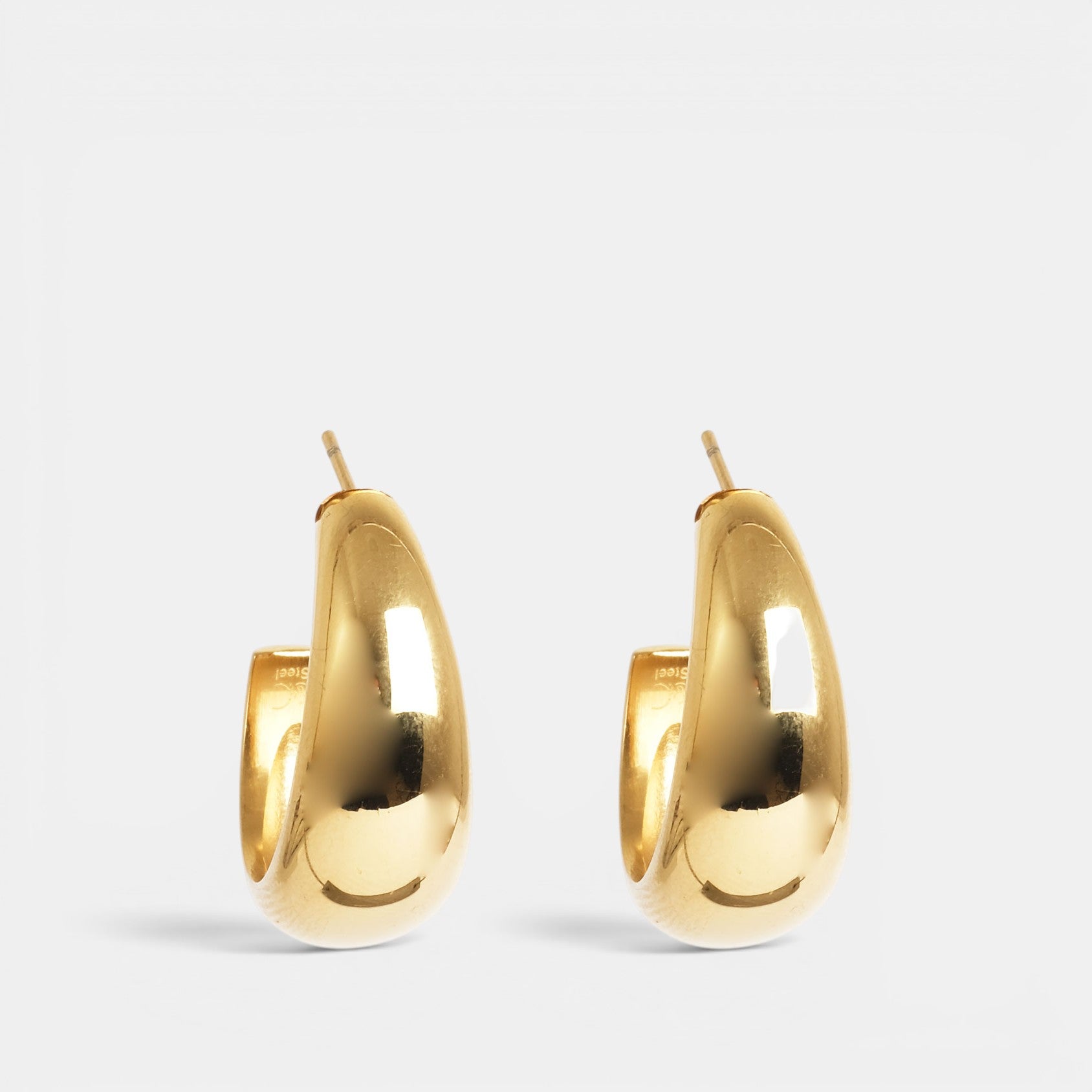 PURE STEEL SOFT EARRING GOLD