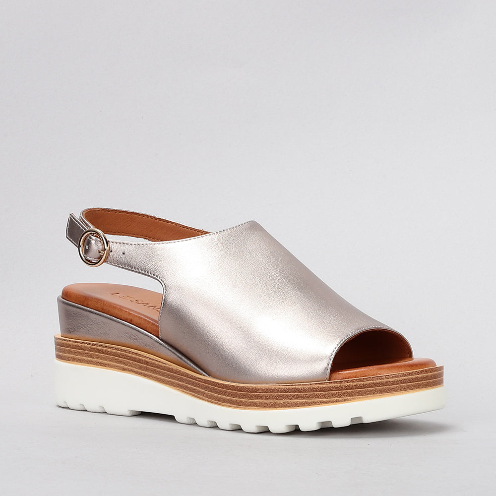 LE SANSA THUNDER CHAMPAGNE Women Sandals - Zeke Collection NZ