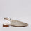 Le Sansa Camila light gold sandals with strappy design and flat sole, stylish footwear perfect for casual or dressy outfits.