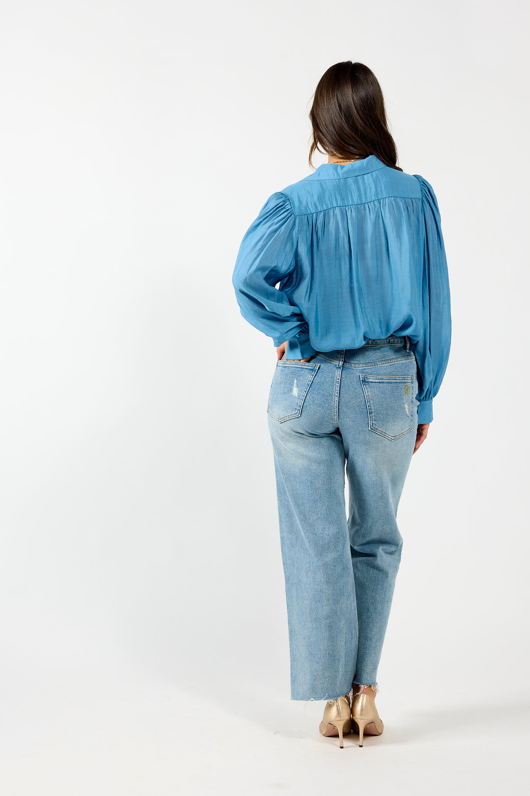 DRAMA THE LABEL CASE JEAN LIGHT DENIM Women Pants &amp; Trousers - Zeke Collection NZ