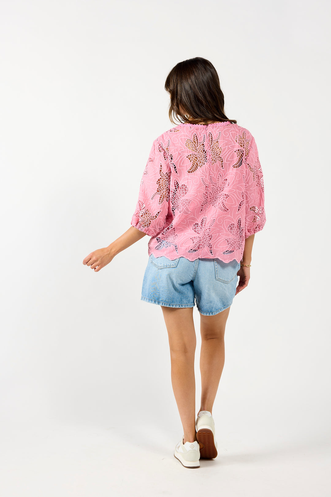 DRAMA THE LABEL THE BRODERIE TOP CANDY Women Tops, Blouses, Cami's & Tee's - Zeke Collection NZ
