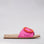 Naked Arches Zoya Hot Pink slip-on shoes with sleek design and vibrant pink color, perfect for casual or stylish wear.
