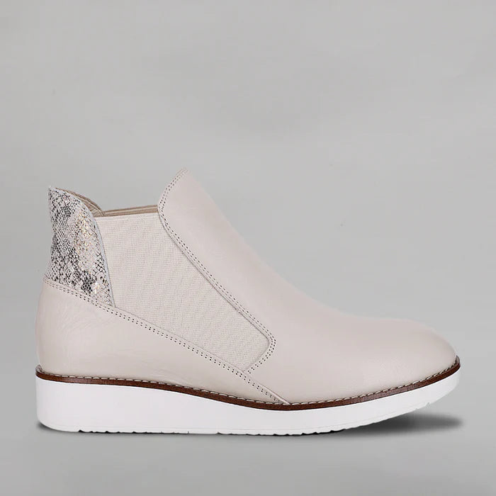 LE SANSA RALLY BEIGE PRINT Women Boots - Zeke Collection NZ