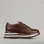 Le Sansa Skippa Chocolate sneakers with brown and beige design, featuring stylish casual footwear for everyday wear.