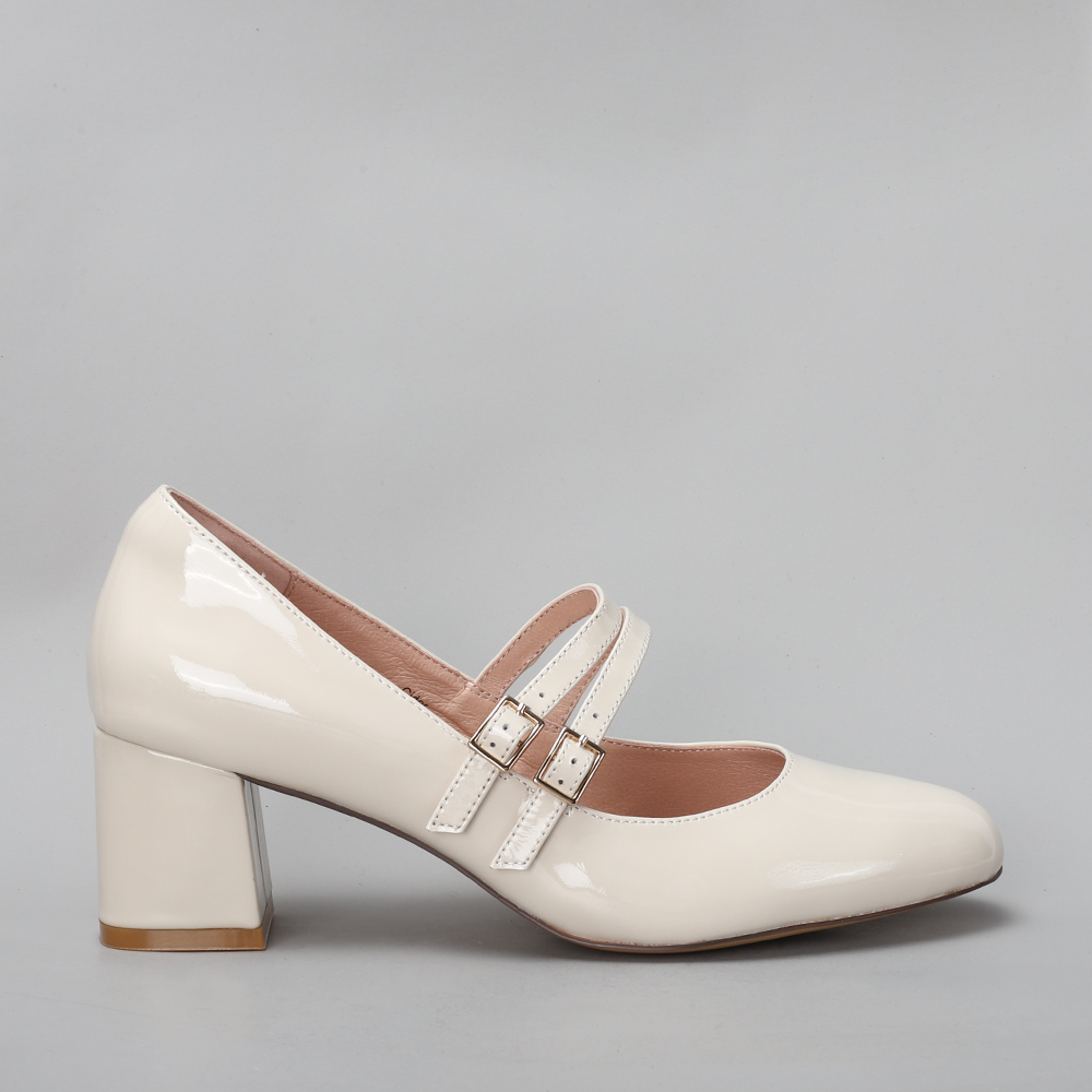 NAKED ARCHES CIDER NUDE PATENT Women Heels - Zeke Collection NZ