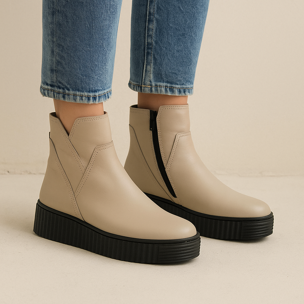 ALFIE & EVIE DESMOND DK STONE Women Boots - Zeke Collection NZ