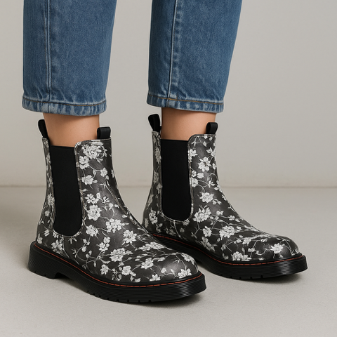 LE SANSA DINGO BLACK FLORAL
