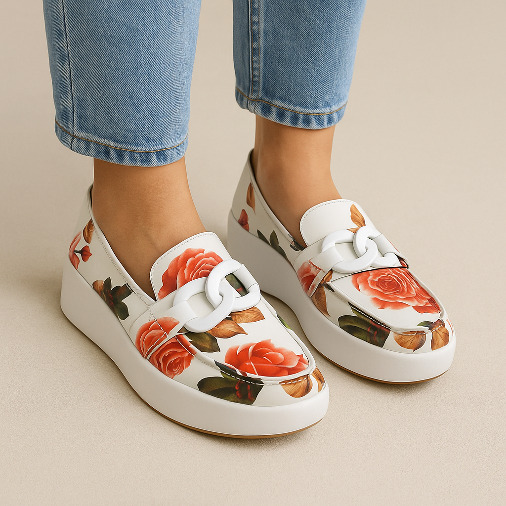 ALFIE &amp; EVIE MOOCH FLORAL Women Slip-ons - Zeke Collection NZ