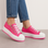 DJANGO & JULIETTE GIZA CANDY PATENT Women Sneakers - Zeke Collection NZ