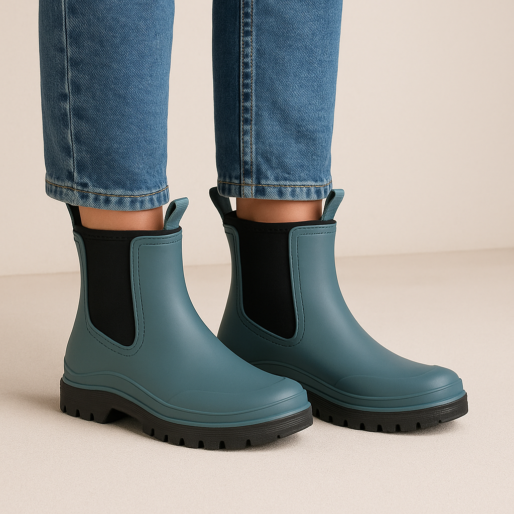 LOS CABOS Amelia Ocean boots shown on display, featuring stylish design and comfortable footwear for casual wear.