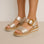 LE SANSA GUARD CHAMPAGNE Women Sandals - Zeke Collection NZ
