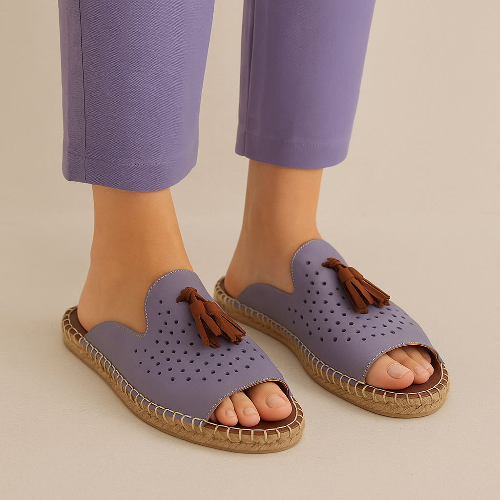 LESANSA DOLONDA LAVENDER Women Slip-ons - Zeke Collection NZ