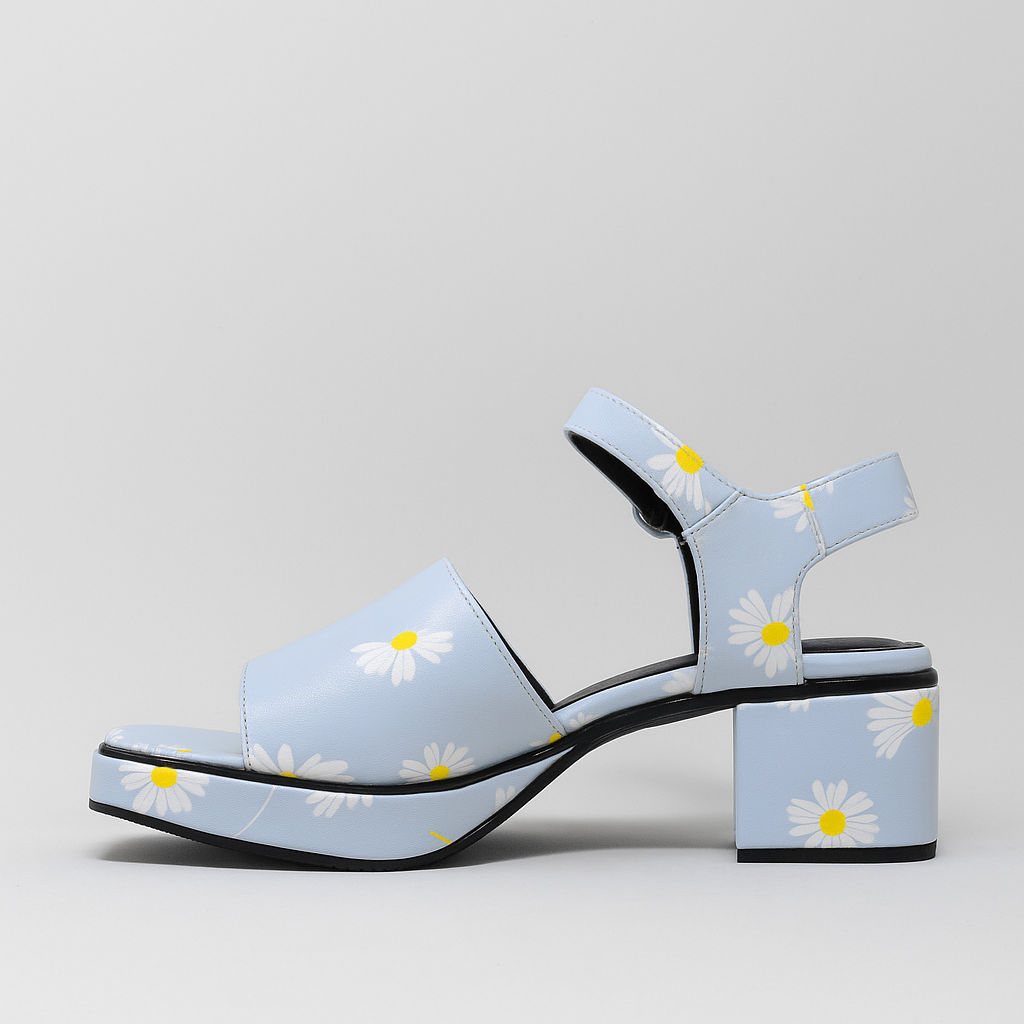 LE SANSA RYALAY SKY BLUE FLORAL