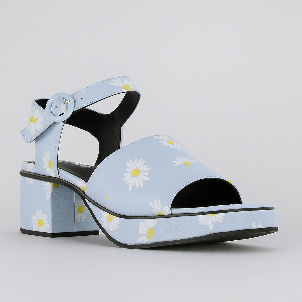 LE SANSA RYALAY SKY BLUE FLORAL