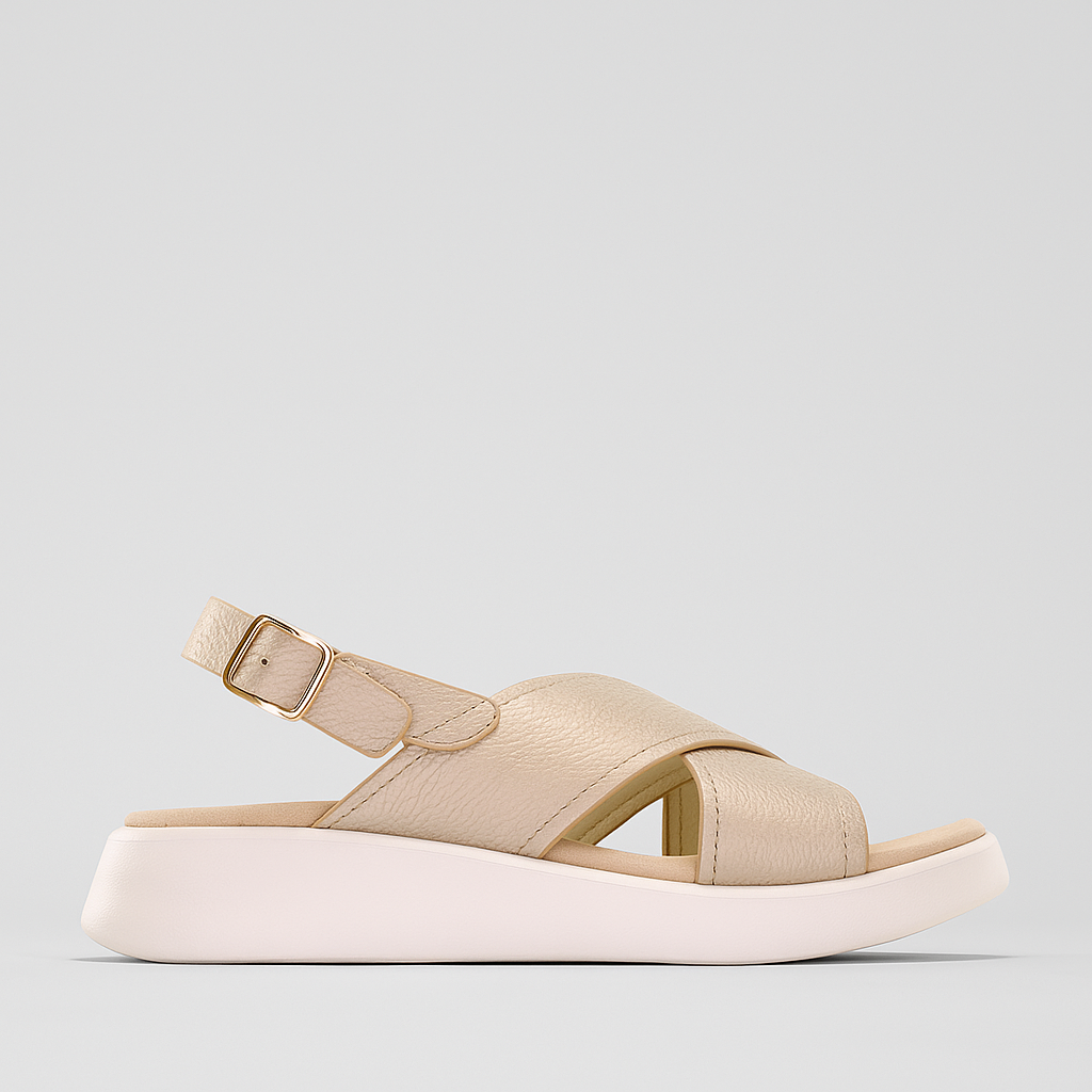 LOS CABOS BOGOTA GOLD Women Sandals - Zeke Collection NZ